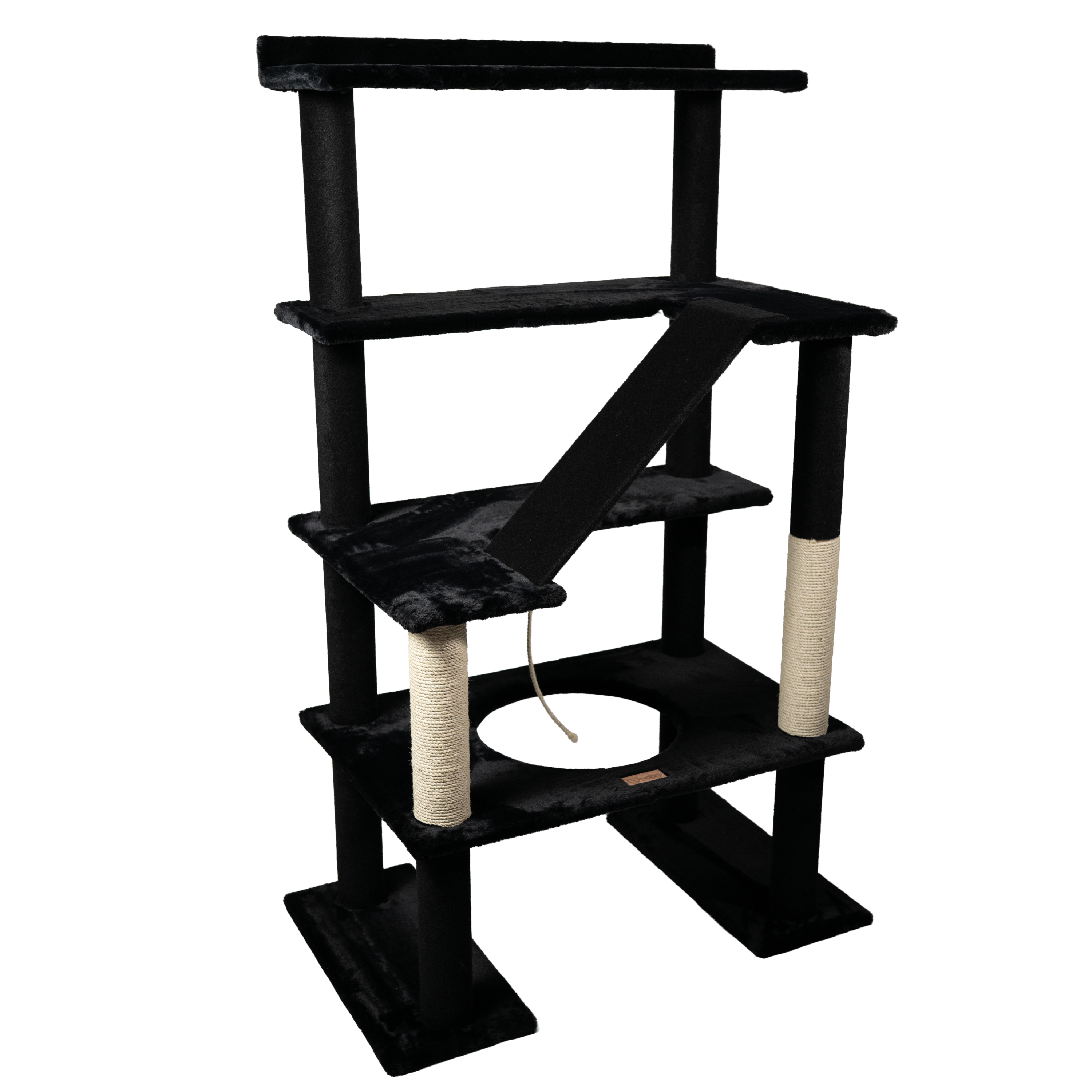 Maine Coon 65" Cat Tower - 5-Level Cat Tree