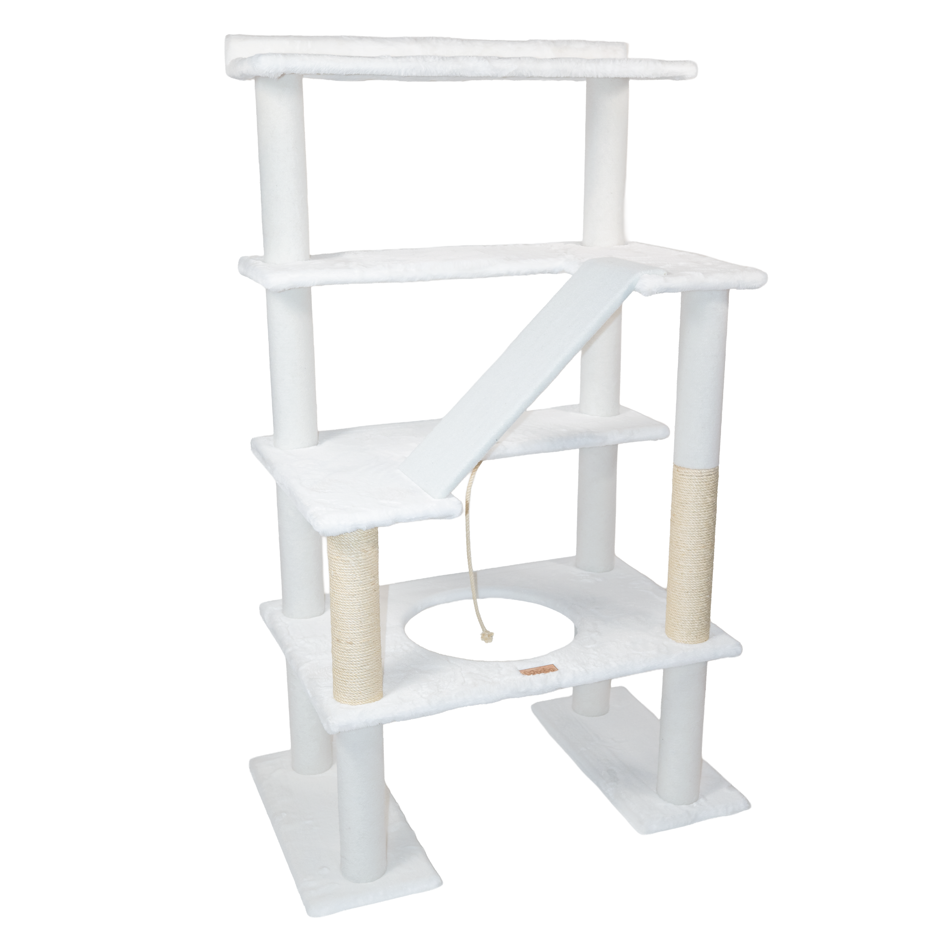 Maine Coon 65" Cat Tower - 4-Level Cat Tree