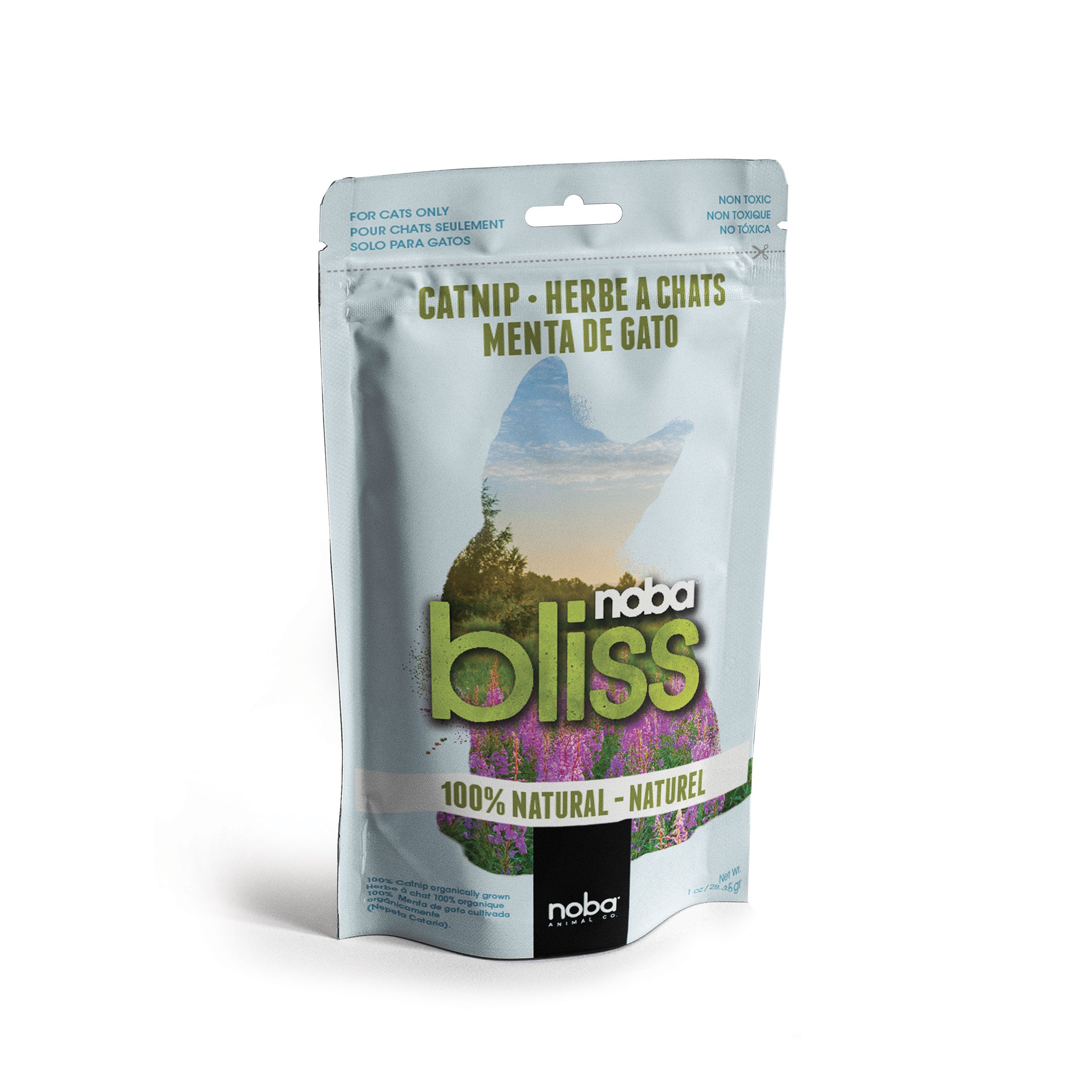 Noba Bliss Catnip - Divertissement et détente 100% naturels pour votre chat