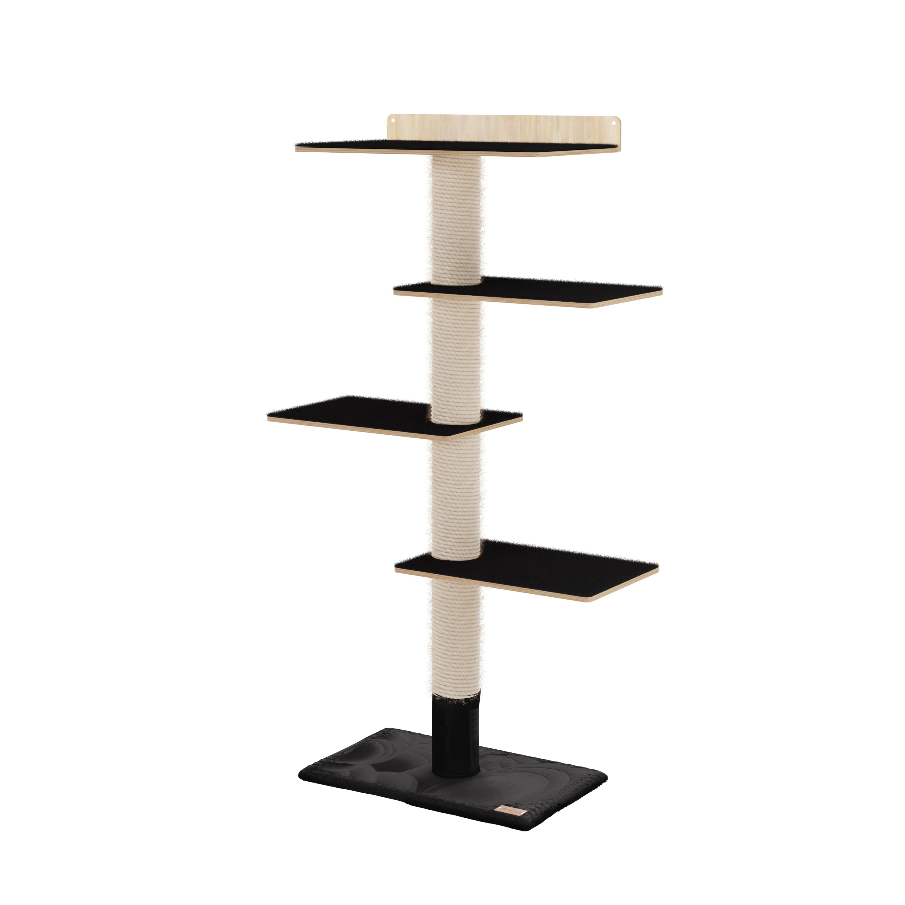 Tour pour chat Murale de 72 pouces - Parfait pour les petits espaces