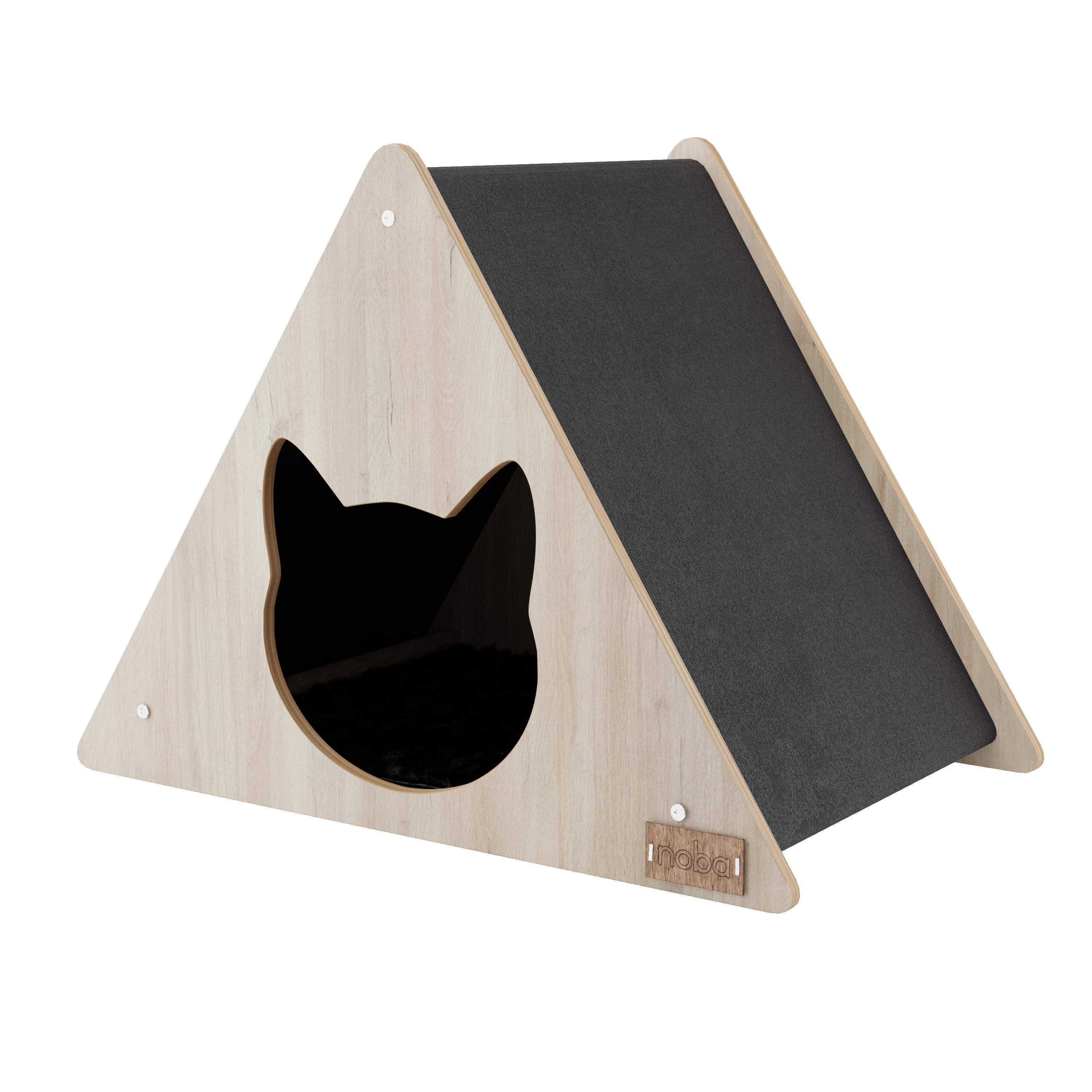 Noba Origin Scratchable Teepee Cat House