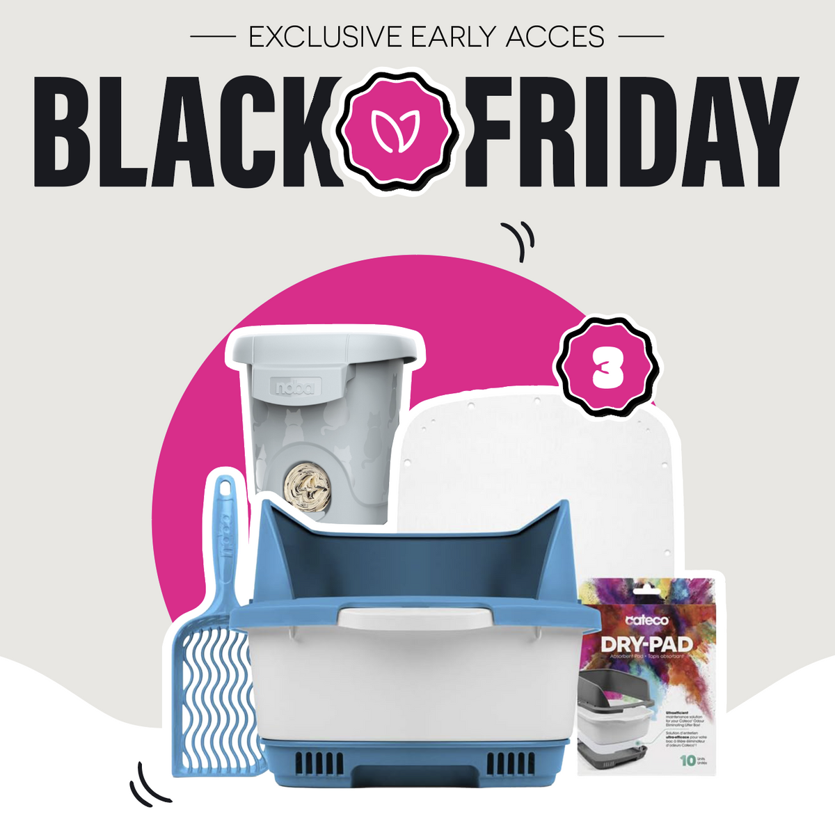 Cateco + Noba Zero Black Friday
