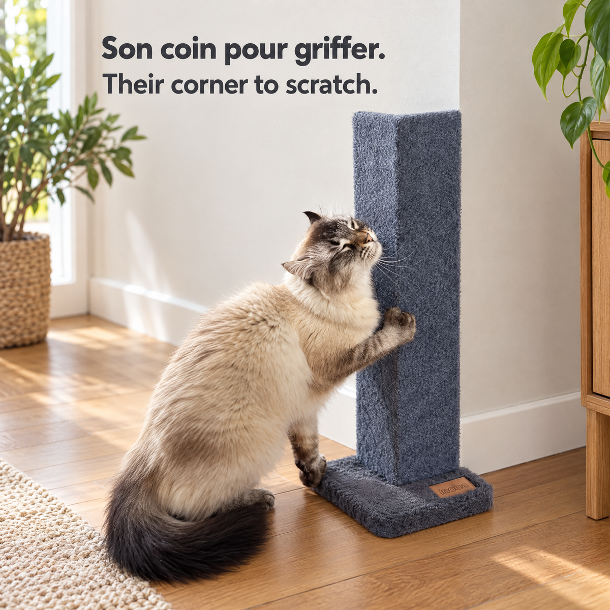 Noba Corner Cat Scratcher and Protector - 23 Inch