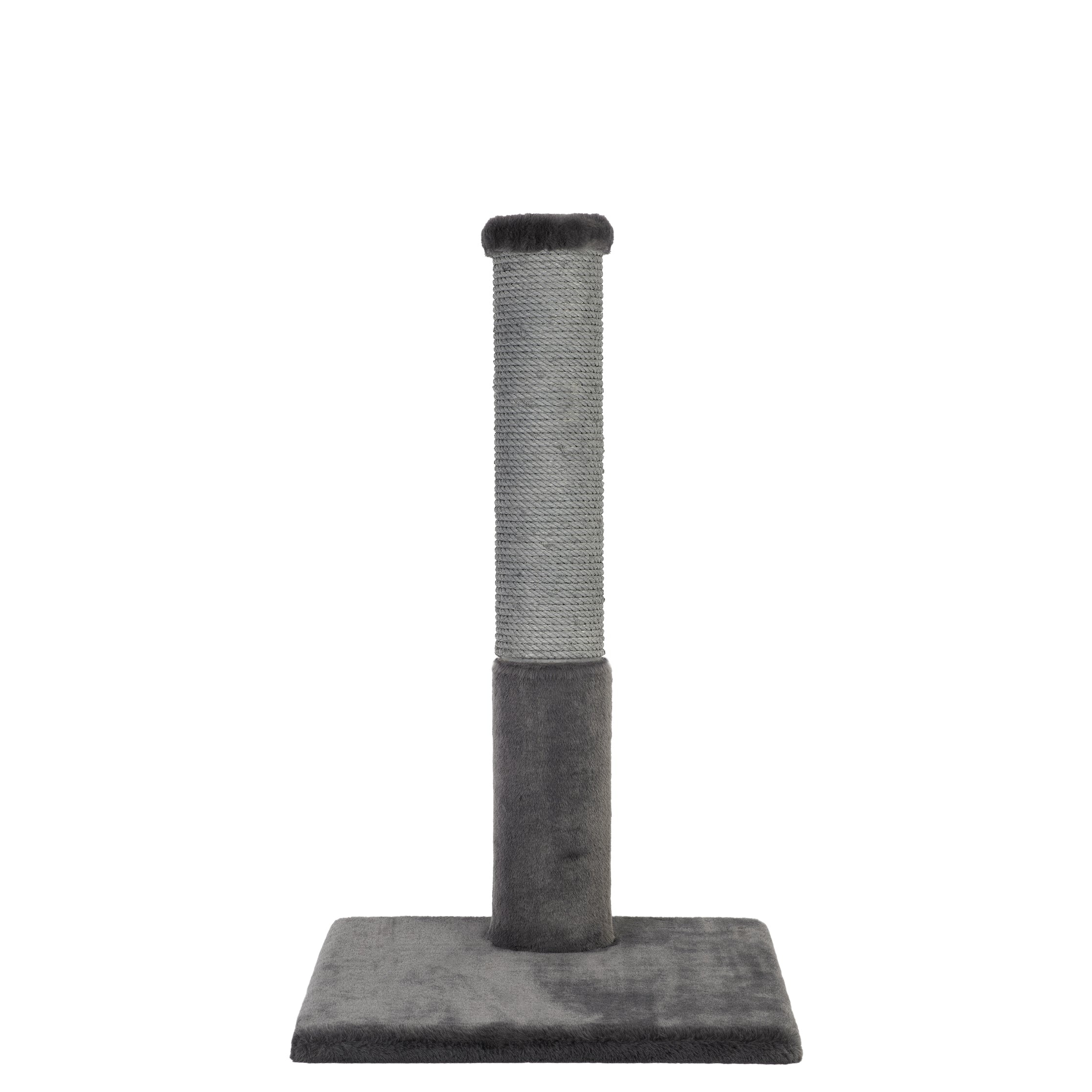 Noba Classic 28" Scratching Post - Grey Faux Fur