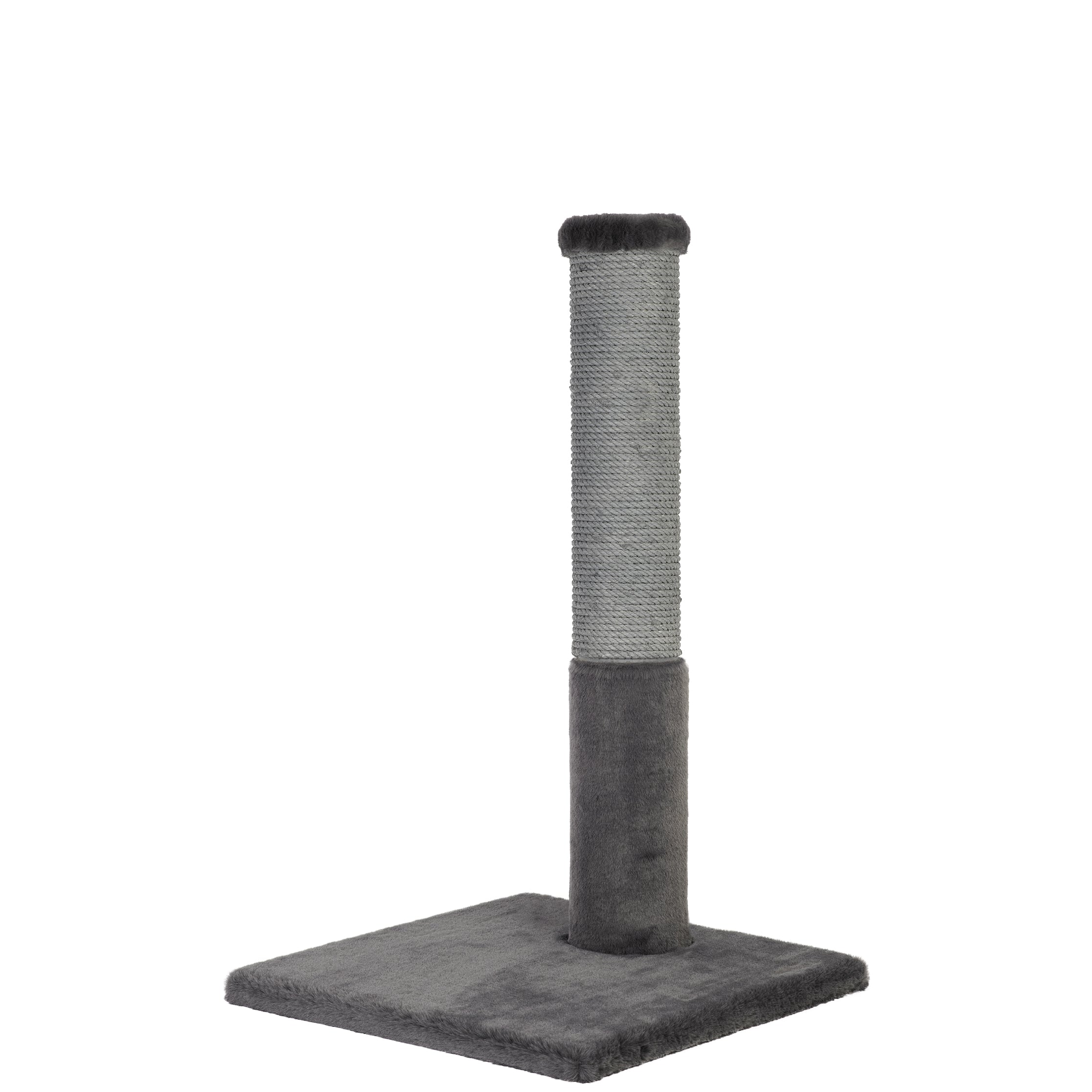 Noba Classic 28" Scratching Post - Grey Faux Fur