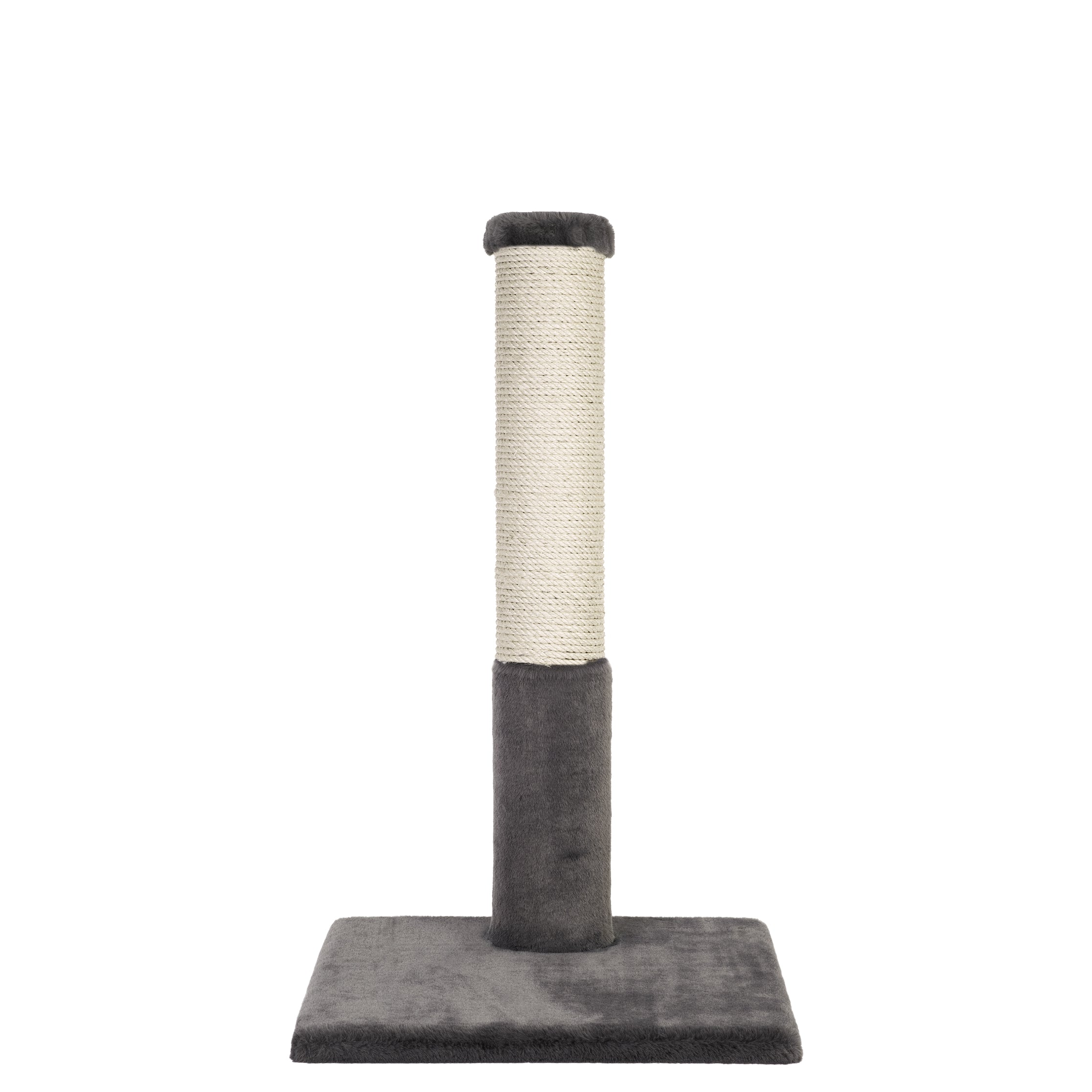 Noba Classic 28" Scratching Post - Grey Faux Fur