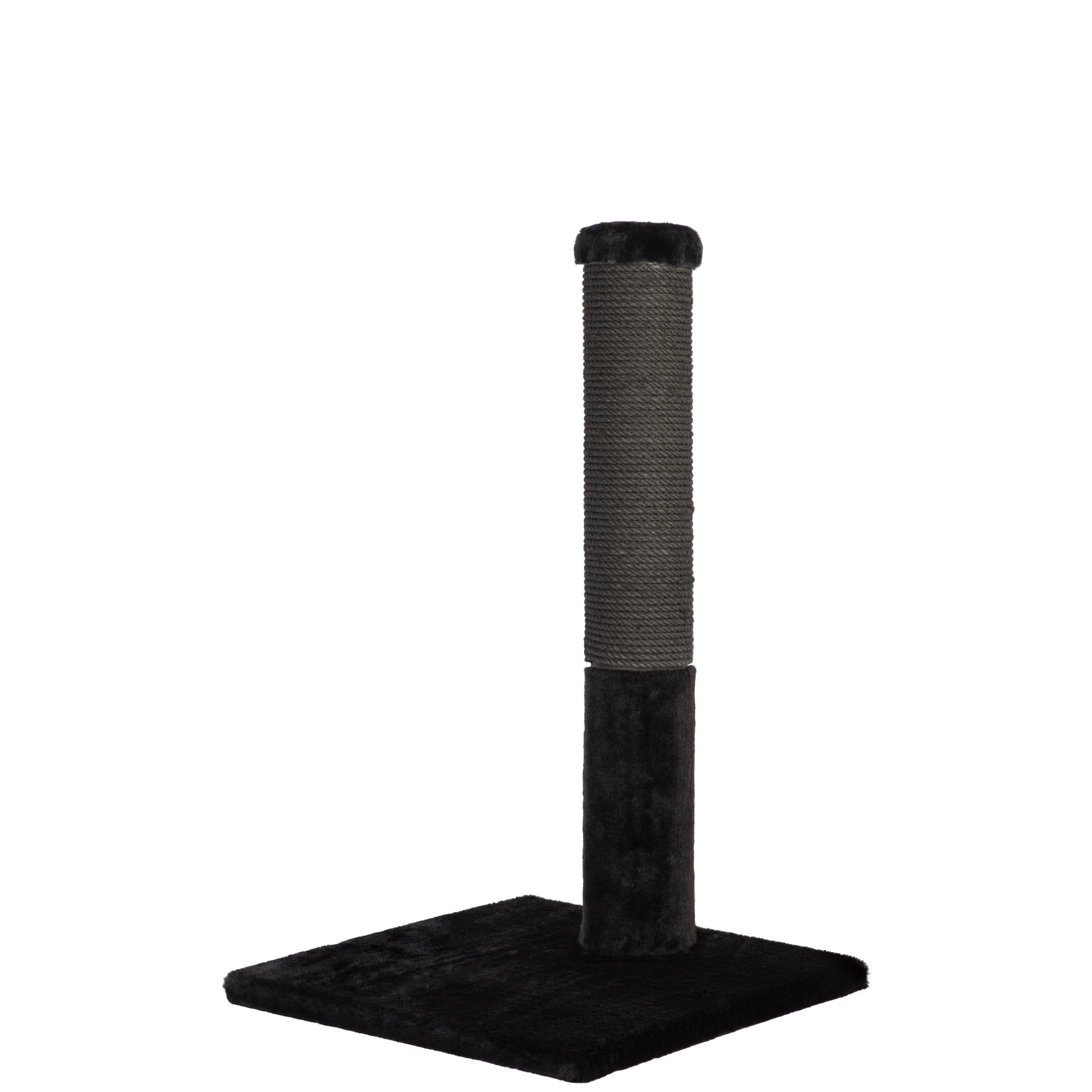 Noba Classic 28" Scratching Post - Black Faux Fur