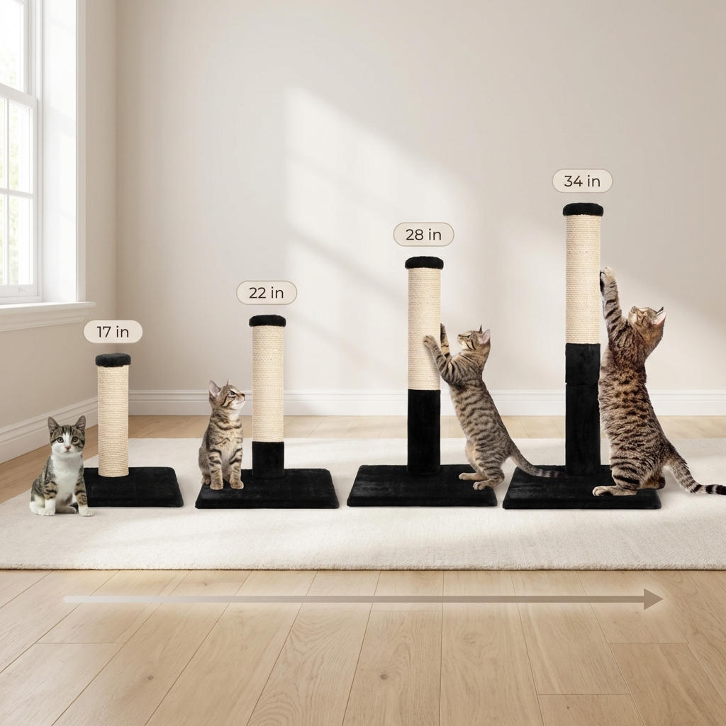 Noba Evolution - 4 en 1 Griffoir évolutif - Fausse Fourrure Noire