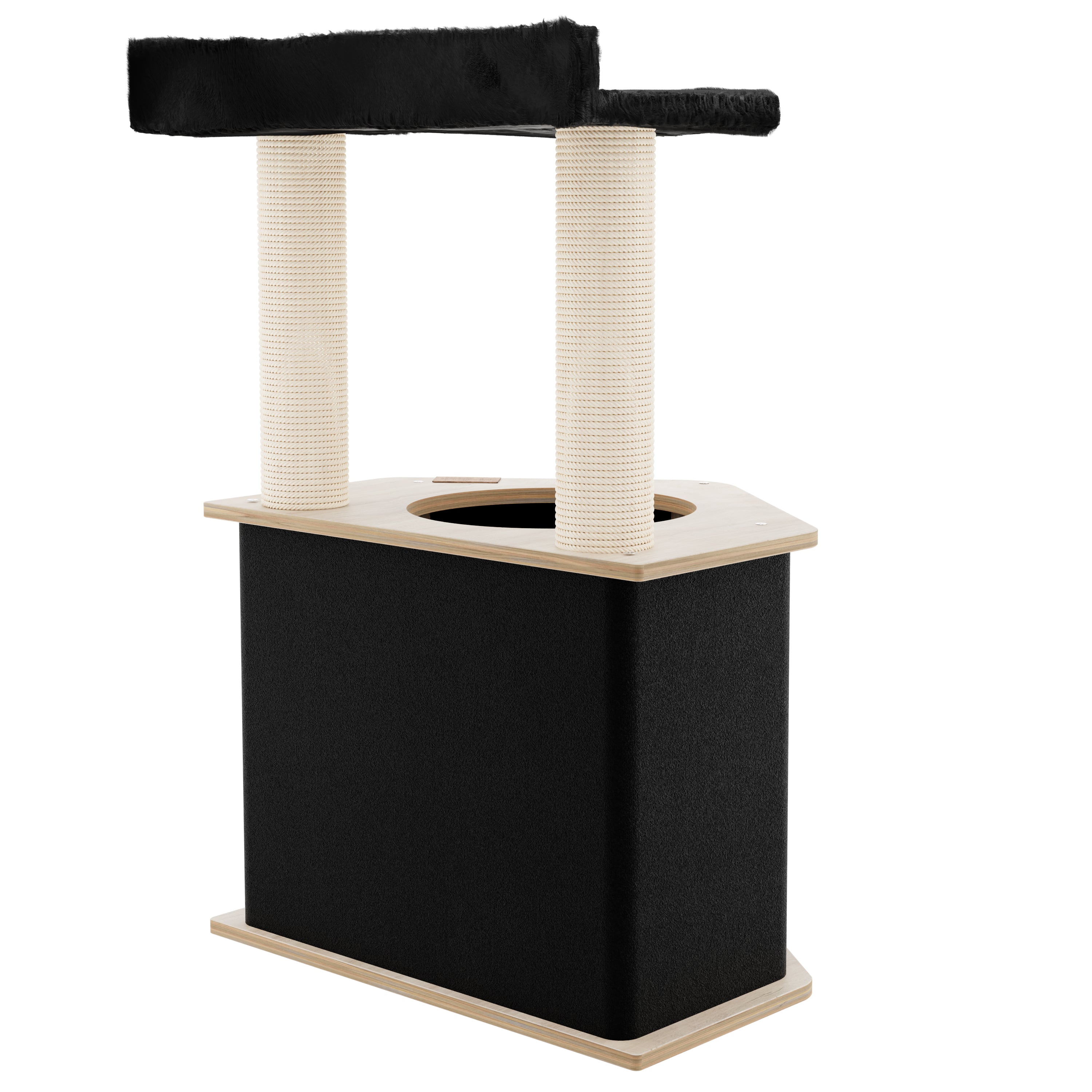 The Lodge Cat Tree – Premium Comfort, Stability & Hideaway Fun for Your Feline